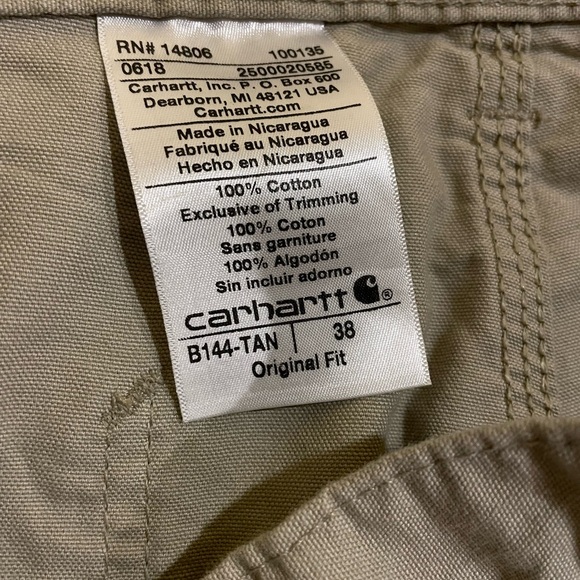 Carhartt Carpenter Shorts - Picture 4 of 4